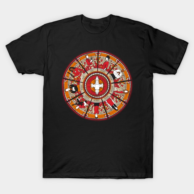 Cathedral of the Serenity T-Shirt by girardin27